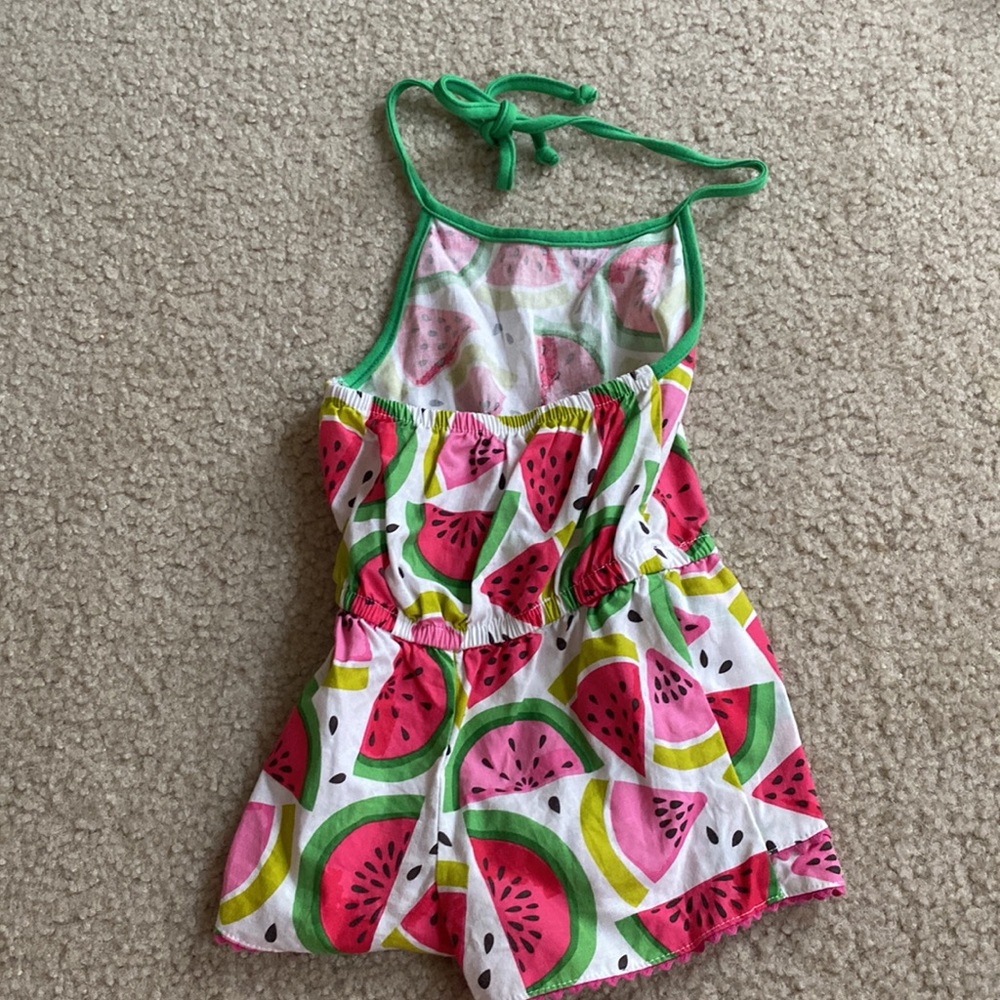 Ric Rac & Ruffles Size 18m Watermelon Romper - Picture 2 of 3